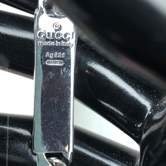 GUCCI Ghost GG Chain Link Sterling Silver 925 Bracelet Sz 20 NIB - Picture 8 of 17